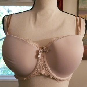 *EUC* Chantelle Rive Gauche T-Shirt Bra 3086